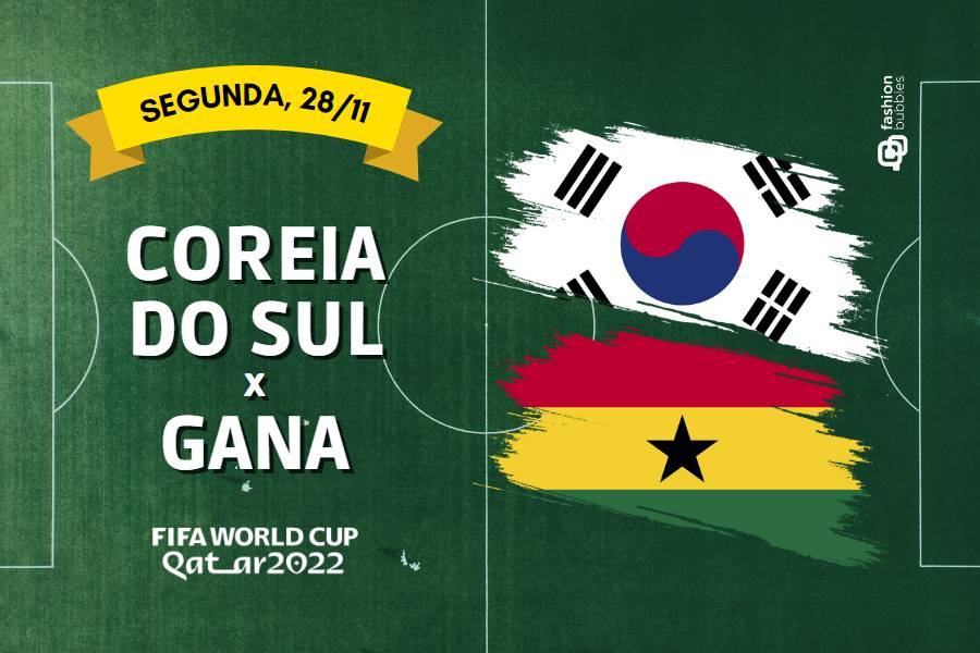 que horas começa Coreia do Sul x Gana na Copa do Mundo 2022