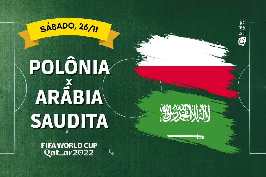 que horas começa Polônia x Arábia Saudita na Copa do Mundo 2022