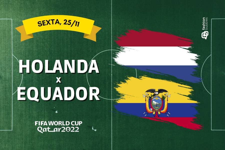que horas começa Holanda x Equador na Copa do Mundo 2022