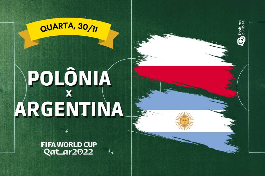que horas começa Polônia x Argentina na Copa do Mundo 2022
