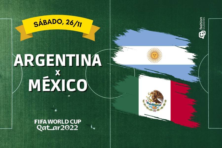 que horas começa Argentina x México na Copa do Mundo 2022