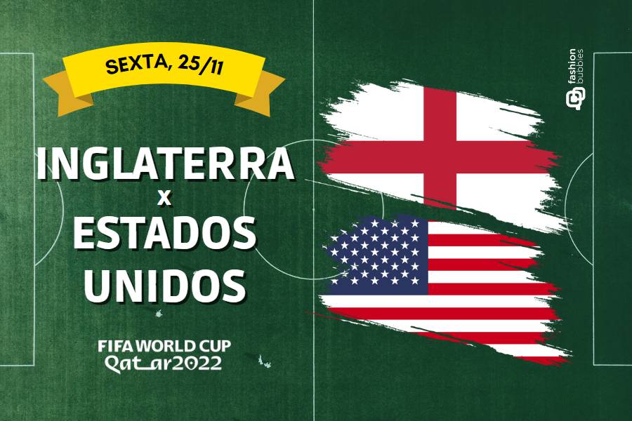 que horas começa Inglaterra x Estados Unidos na Copa do Mundo 2022