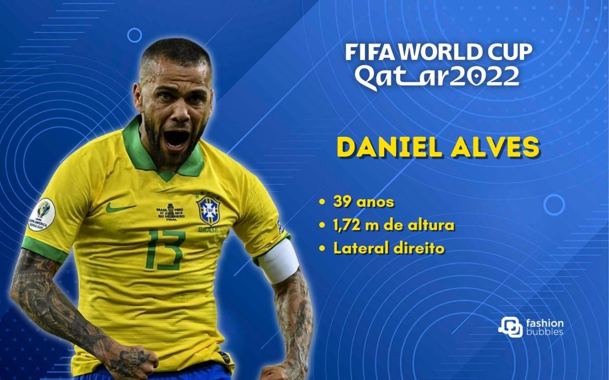 Daniel Alves, da seleção brasileira.