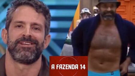 Iran Malfitano em A Fazenda.