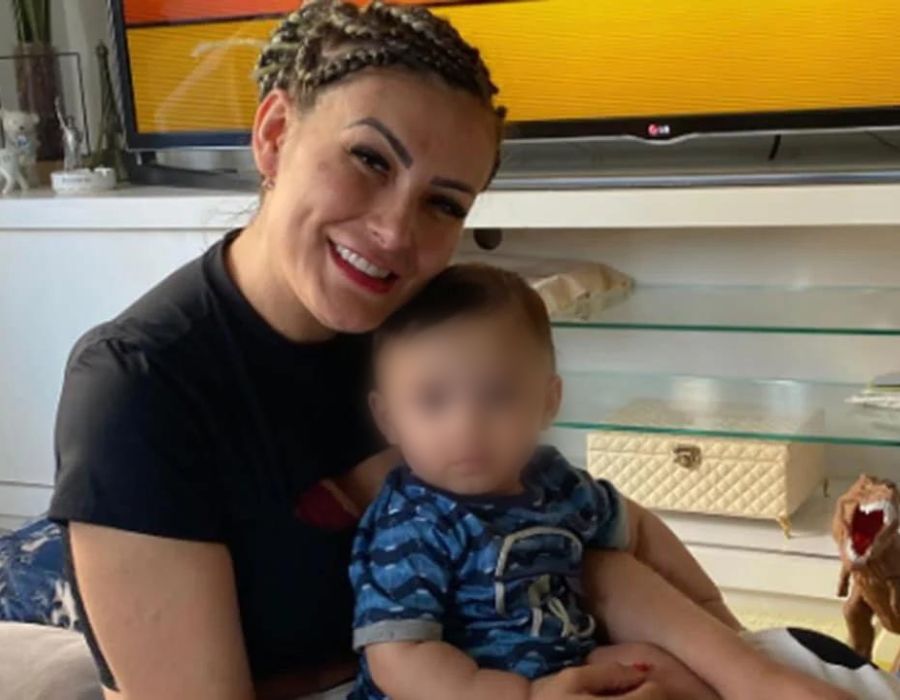 Andressa Urach e o filho, Leon