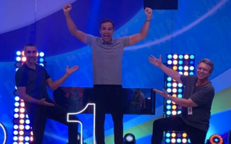 Foto dos produtores e apresentadores do BBB 23