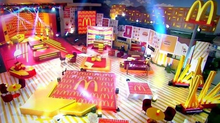 Festa McDonald’s no BBB.