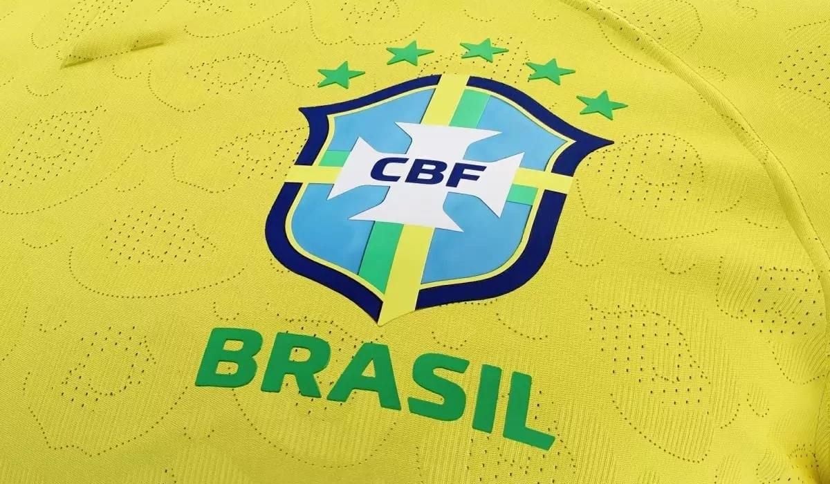 Símbolo do Brasil estampado em uma camiseta