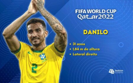 Danilo Luiz, jogador da seleção brasileira.