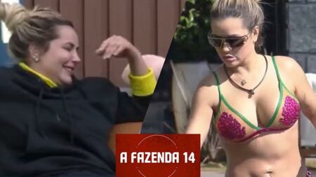 Deolane em A Fazenda.