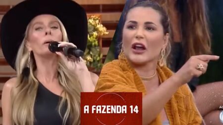 Adriane Galisteu e Deolnae.