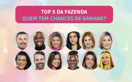 Montagem com peões e peoas para ilustrar a matéria de vencedor da Fazenda
