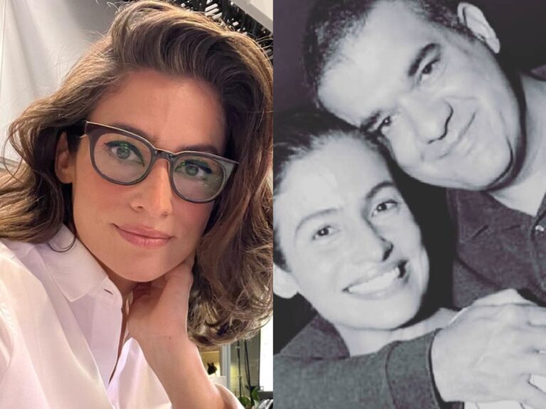 Foto de Renata Vasconcellos de seu marido.