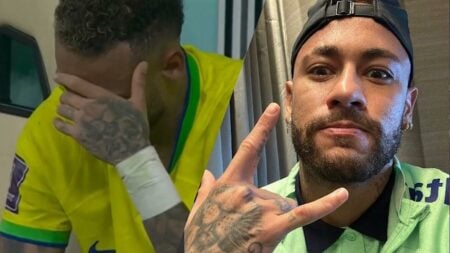 Neymar exibe imagens fortes do tornozelo lesionado e deixa fãs chocados: “Que dor”