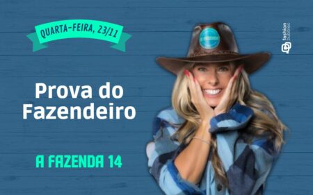 montagem com foto de Adriane Galisteu e que horas começa A Fazenda 2022 hoje, 23/11