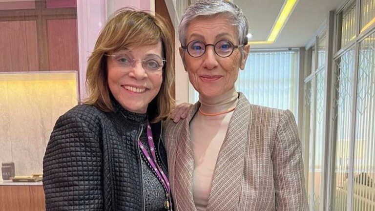 Gloria Perez e Cássia Kis