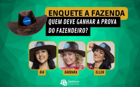 Montagem para enquete A Fazenda 2022 da Prova do Fazendeiro