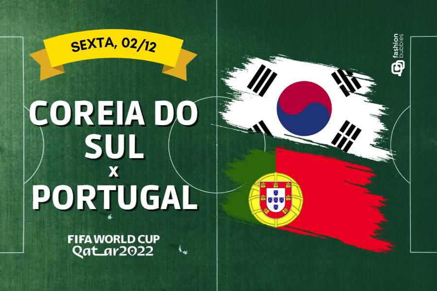 que horas começa Coreia do Sul x Portugal na Copa do Mundo hoje