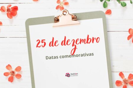 Foto de prancheta com a data 25 de dezembro.