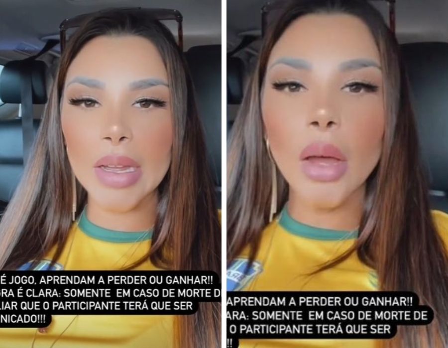 Montagem com fotos de Jenny Miranda