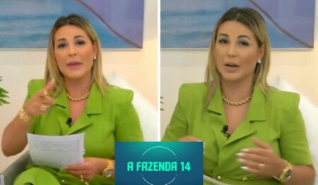 Montagem com fotos de Deolane Bezerra