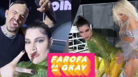 Gkay com Pedro Sampaio e Luisa Sonza