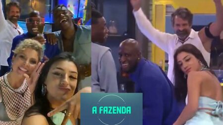 Festa da Fazenda, Bia, Pelé, André, Babi e Iran