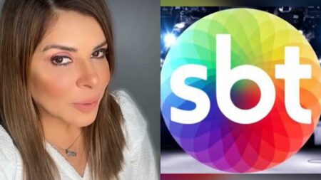 Mara e logo do SBT