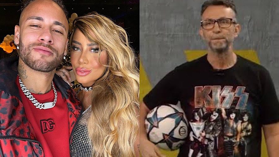 Instagram Neymar e Rafaella. Neto na Band.