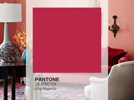Pantone 2023: Viva Magenta é a nova tendência em decoração