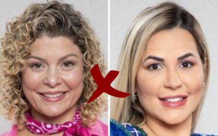 Montagem de Babi e Deolane para Roça da Fazenda