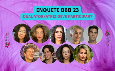 Montagem com famosos cotados da lista BBB 23 para ilustrar a enquete BBB 23