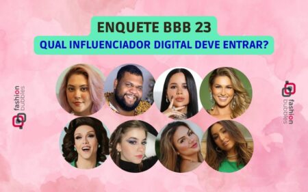 Montagem com famosos cotados da lista BBB 23 para ilustrar a enquete BBB 23