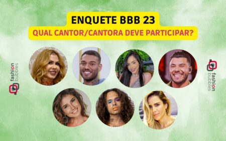 Montagem com famosos cotados da lista BBB 23 para ilustrar a enquete BBB 23
