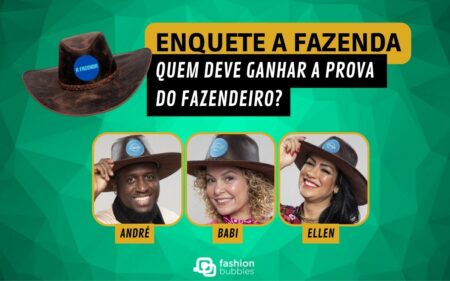 Montagem para enquete A Fazenda 2022 da Prova do Fazendeiro