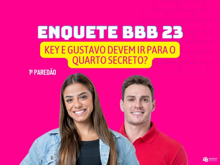 Montaem com Key Alves e Gustavo do BBB 23 1º Paredão.