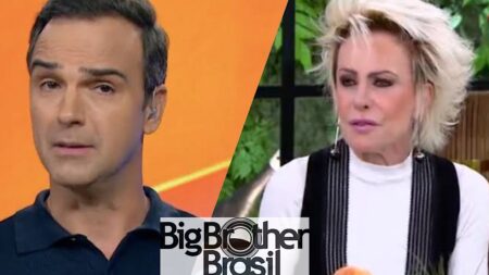 Tadeu Schmidt e Ana Maria Braga.