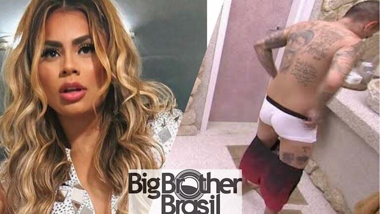 MC Guimê de cueca branca no BBB 23.