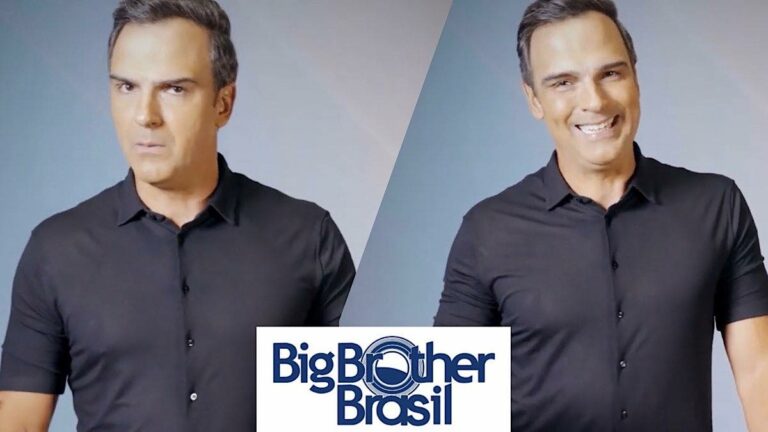 Tadeu Schmidt chamada do BBB 23 Globo.