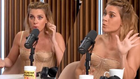 Carolina Dieckmann no podcast