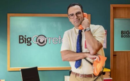Imagem de Tadeu Schmidt para ilustrar a matéria de quantos dias faltam para o BBB 23