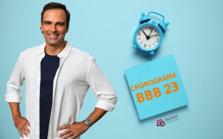 Montagem de Tadeu Schmidt para ilustrar a matéria de cronograma BBB 23