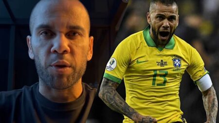 Daniel Alves no Instagram.