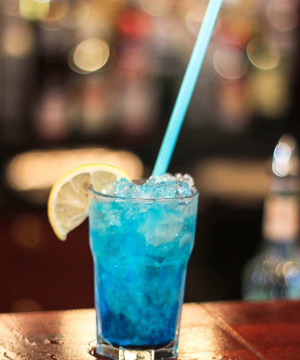 Drink lagoa azul para vender no Carnaval.