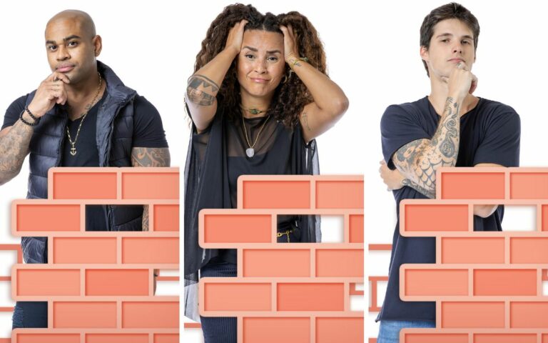Cezar, Domitila e Gabriel estão no Paredão do BBB 23 vote na enquete