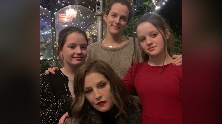 Lisa Presley no Instagram.