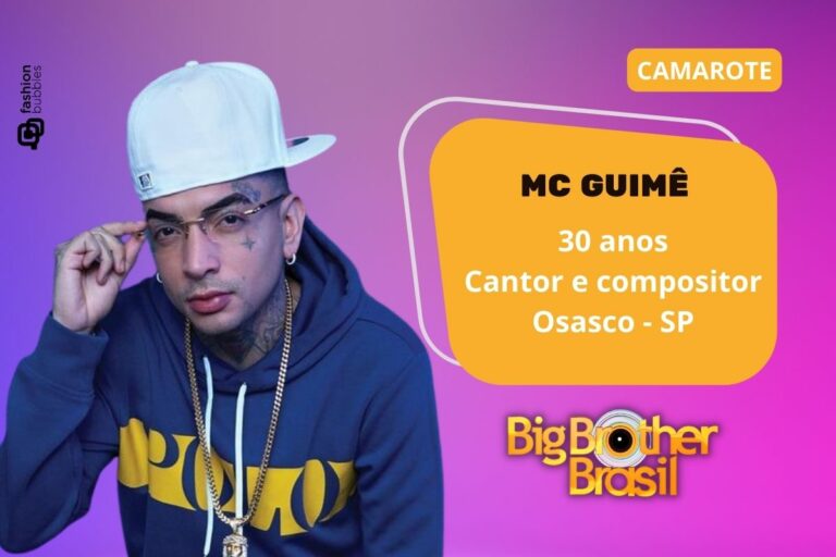 foto de MC Guimê, participante do Camarote do BBB 23