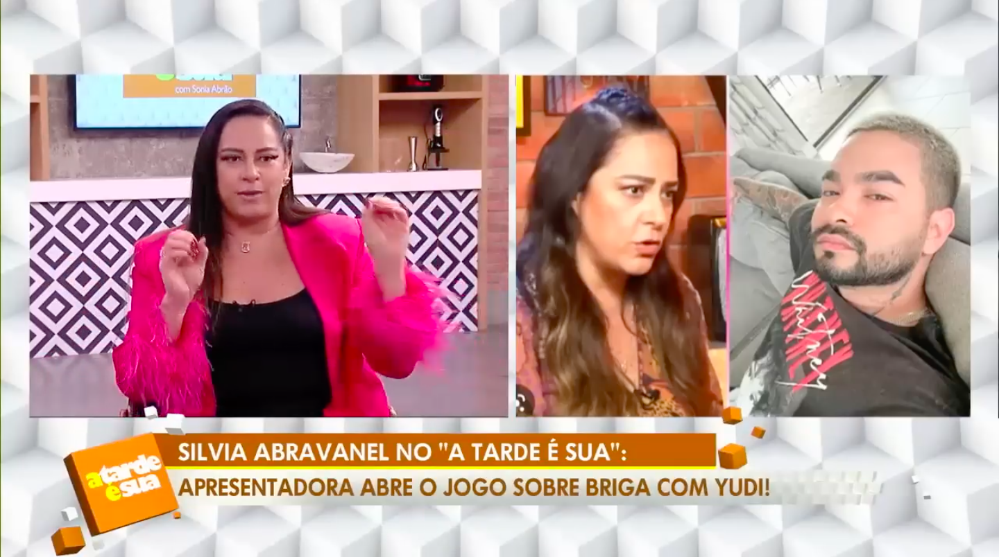 Silvia Abravanel no A Tarde É Sua