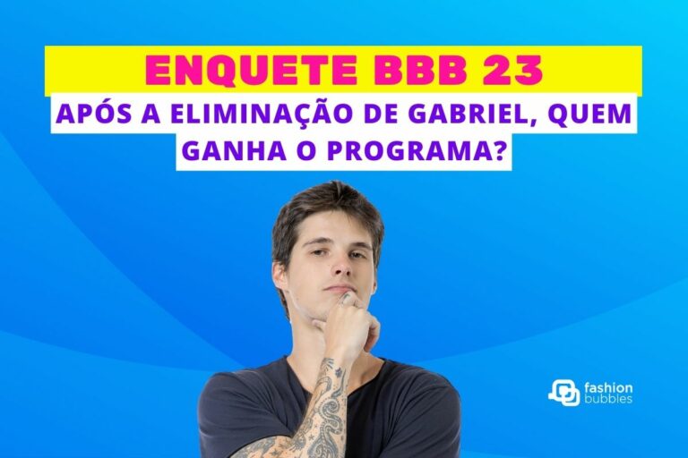 Montagem com Gabriel Fop para ilustrar a matéria de quem ganha o BBB 23