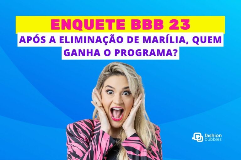 Montagem com Marília Cabrita para ilustrar a matéria de quem ganha o BBB 23